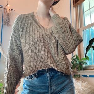 Knit American Eagle Sweater